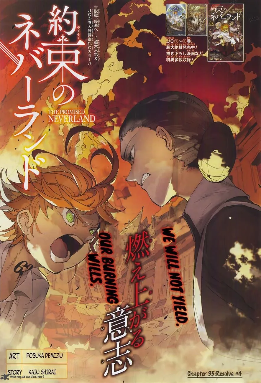 The Promised Neverland Chapter 35 page 1