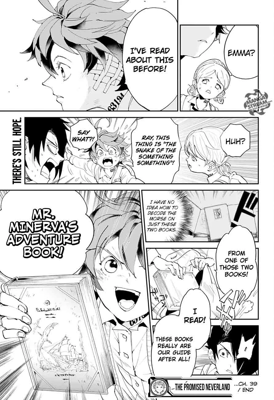 The Promised Neverland Chapter 39 page 18
