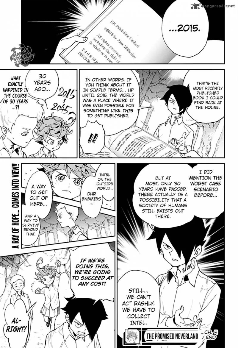 The Promised Neverland Chapter 4 page 19