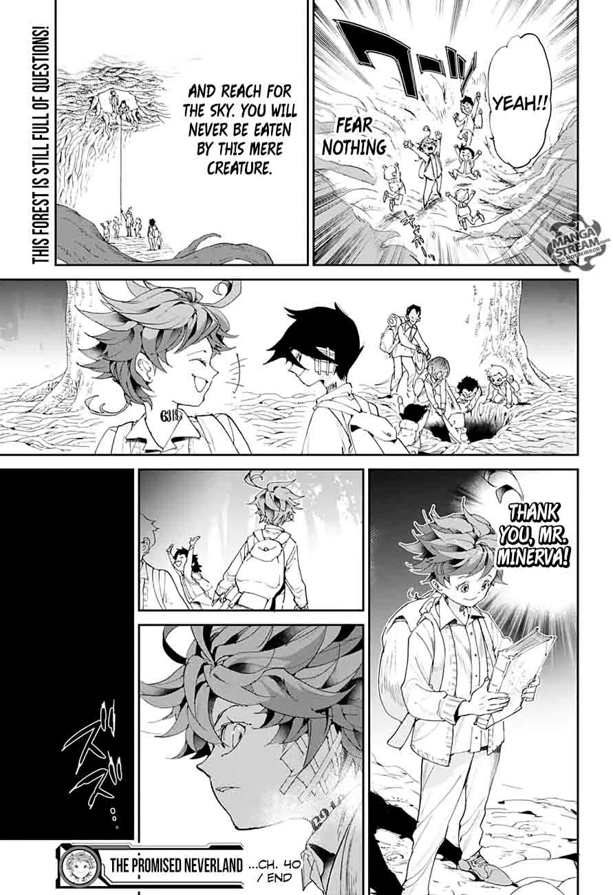 The Promised Neverland Chapter 40 page 18