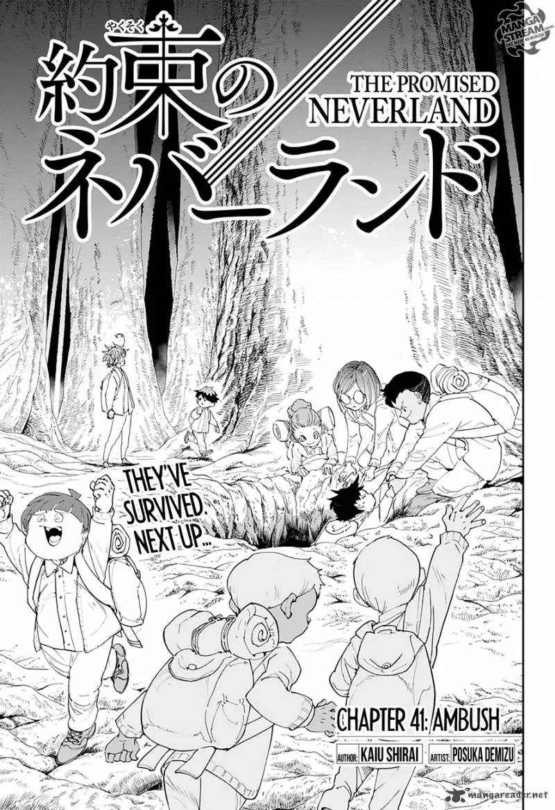 The Promised Neverland Chapter 41 page 1