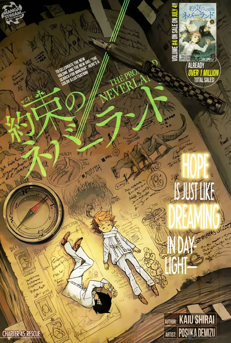 The Promised Neverland Chapter 45 page 1