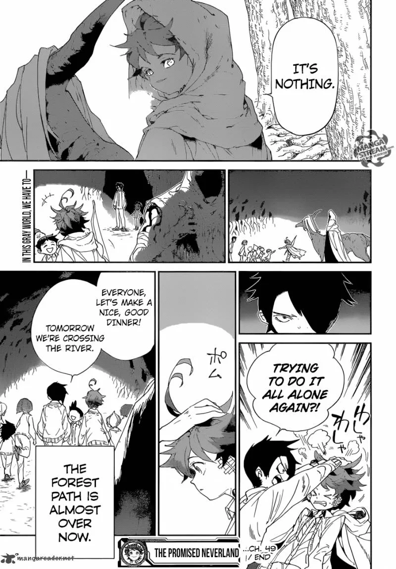 The Promised Neverland Chapter 49 page 19
