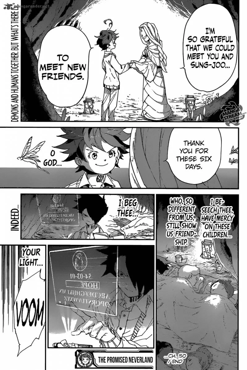 The Promised Neverland Chapter 50 page 20