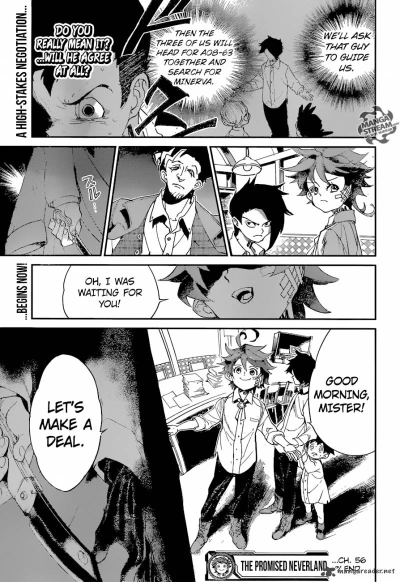 The Promised Neverland Chapter 56 page 19