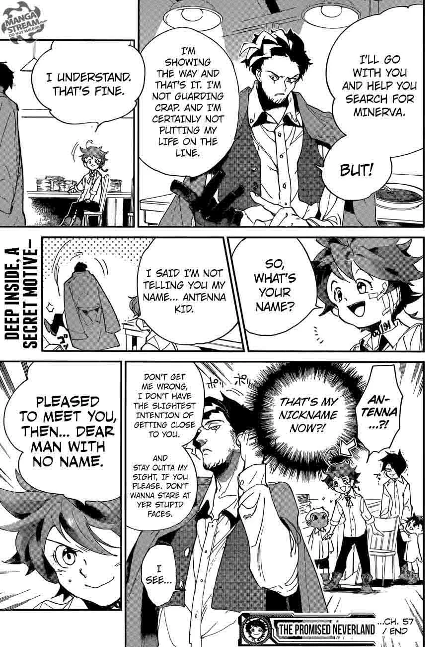 The Promised Neverland Chapter 57 page 19