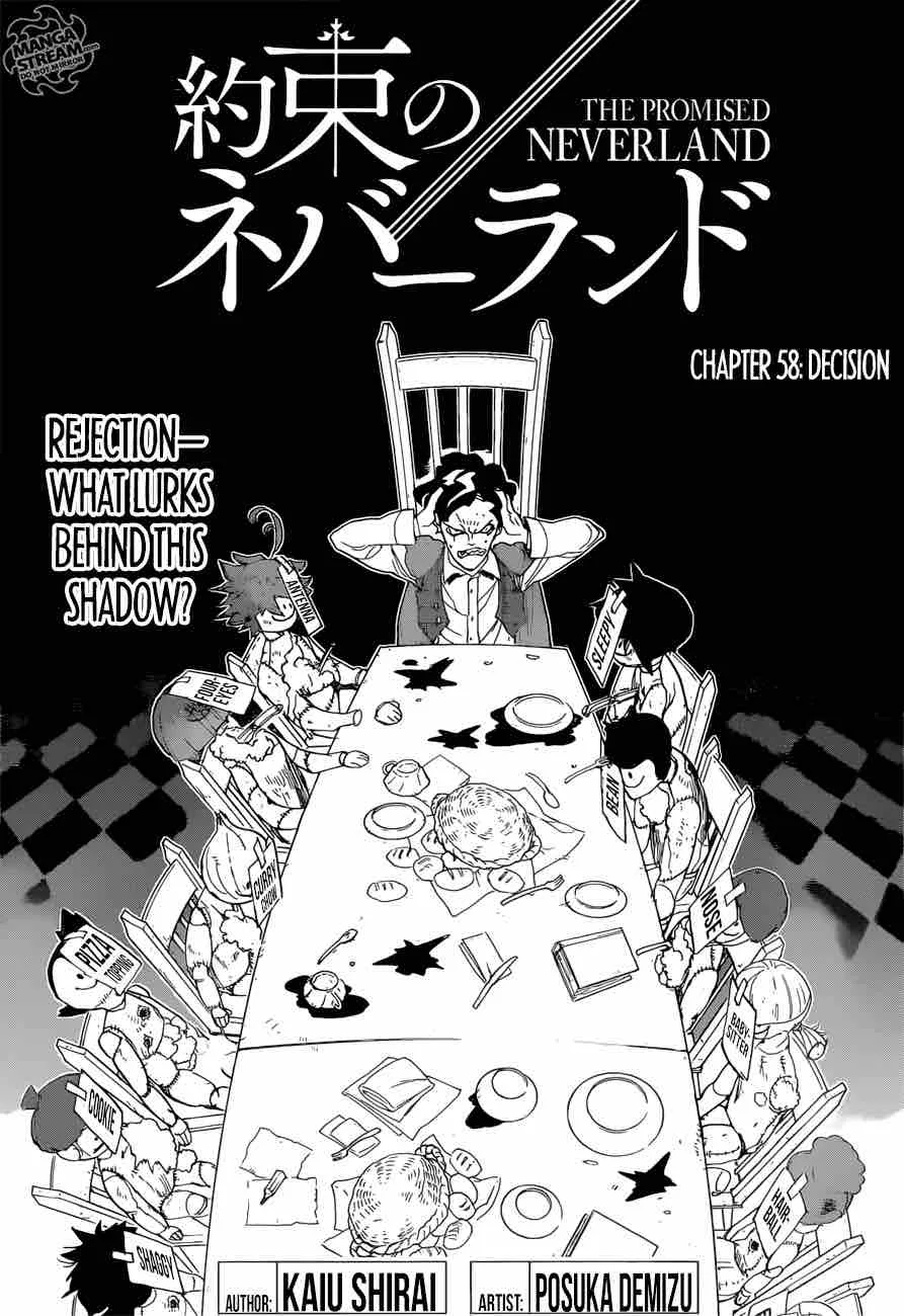 The Promised Neverland Chapter 58 page 3