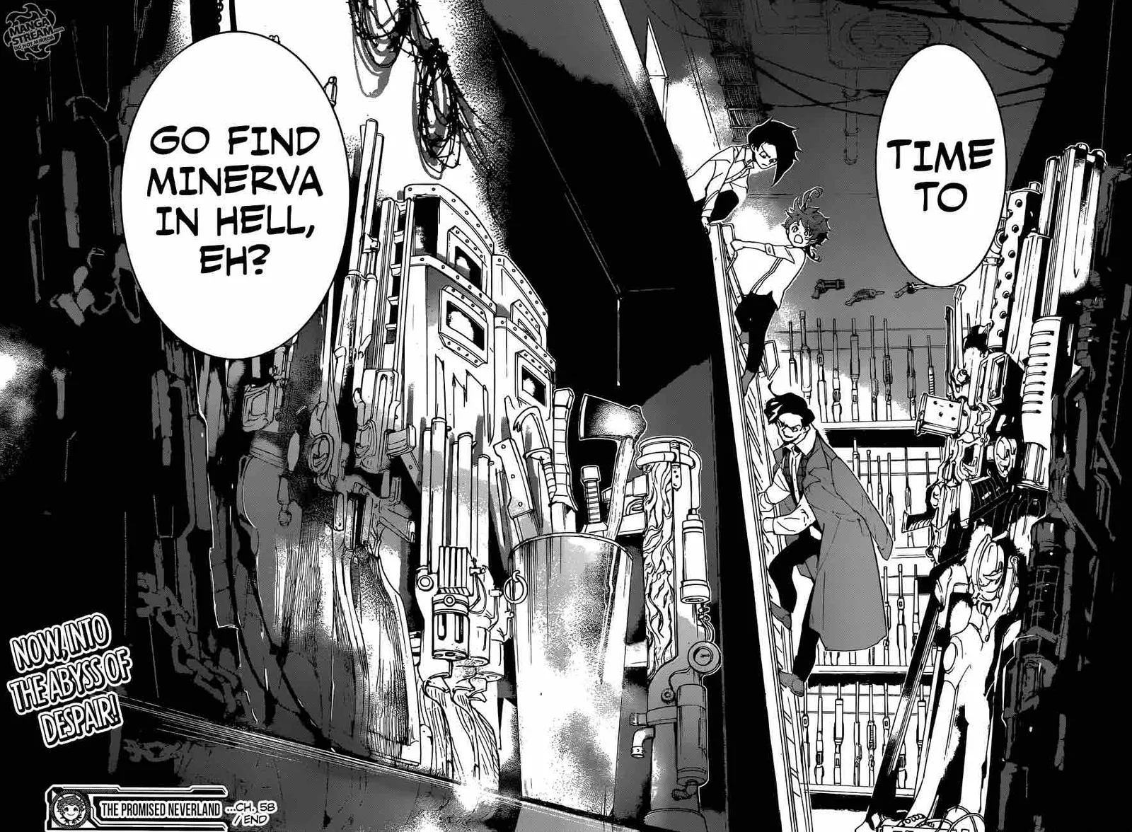 The Promised Neverland Chapter 58 page 18