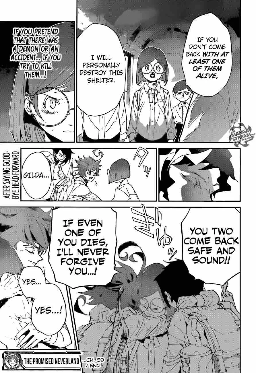 The Promised Neverland Chapter 59 page 19