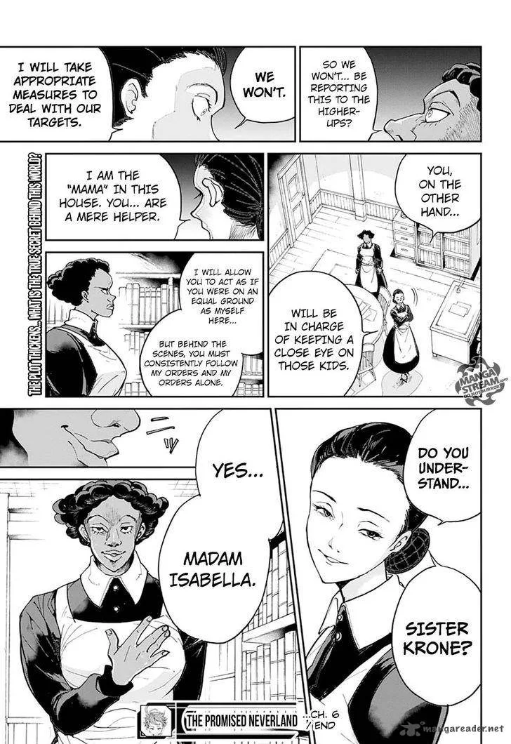 The Promised Neverland Chapter 6 page 19