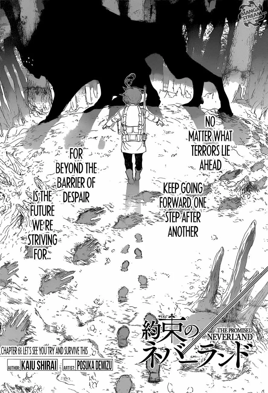 The Promised Neverland Chapter 61 page 1