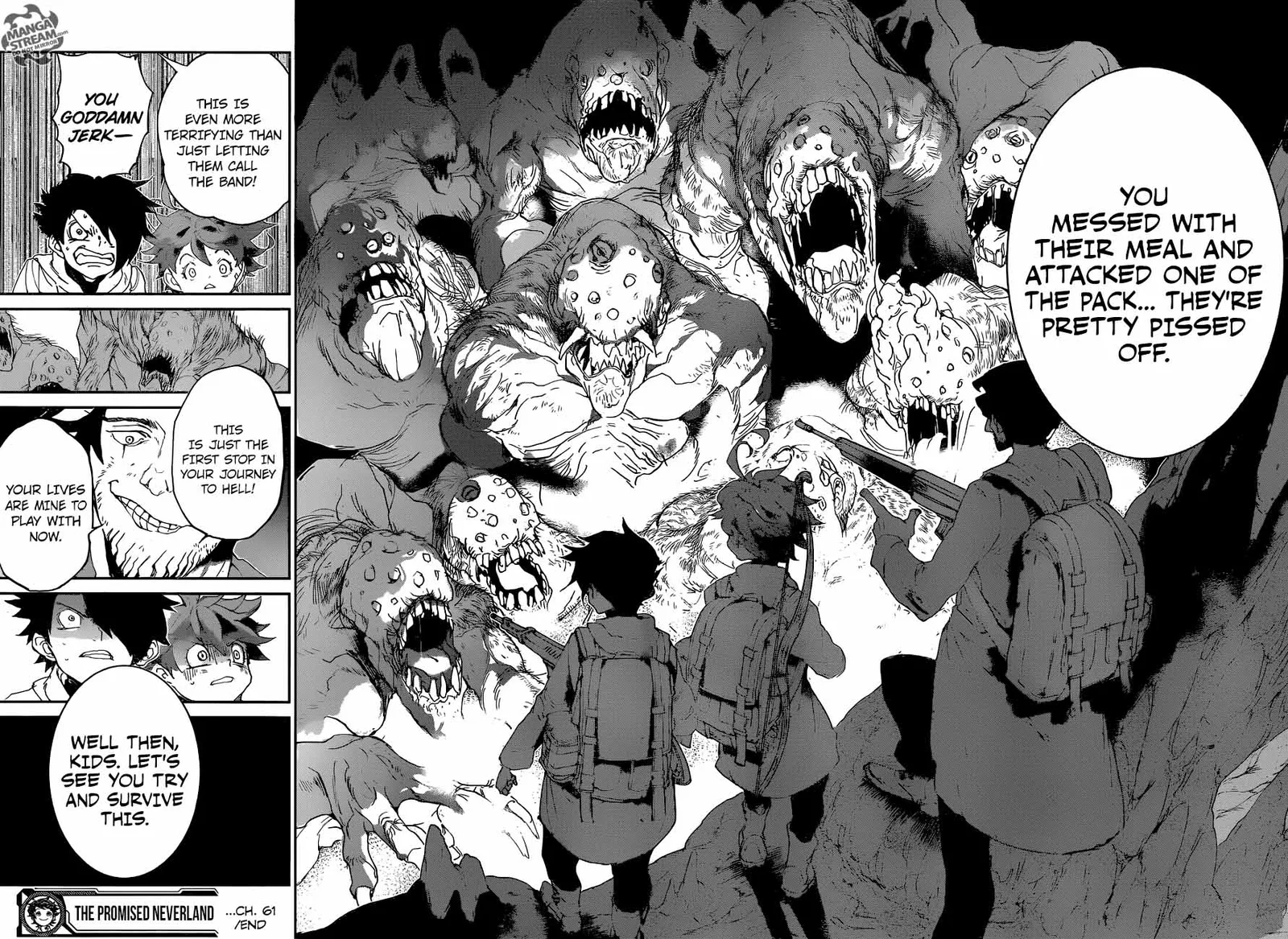 The Promised Neverland Chapter 61 page 17