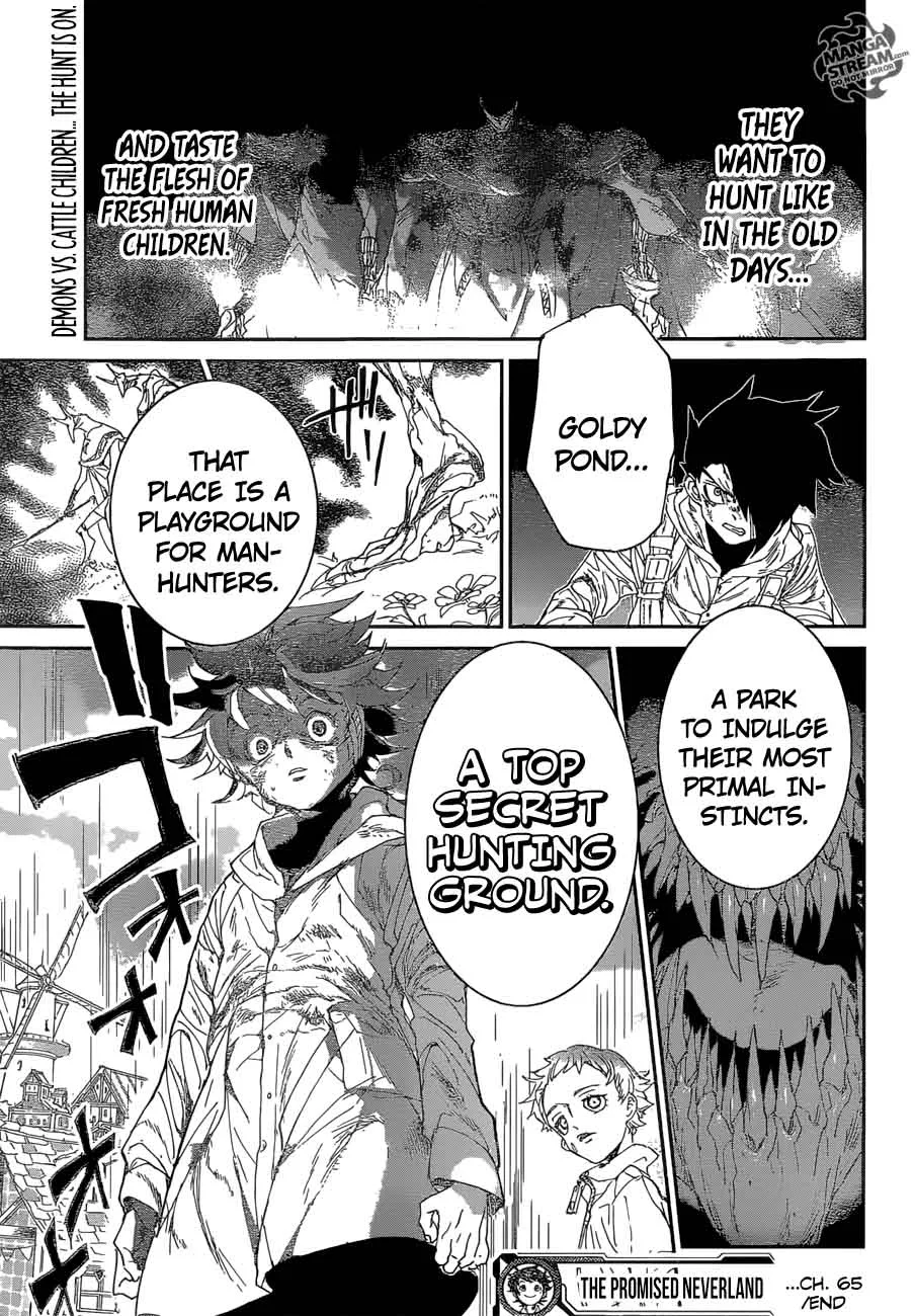 The Promised Neverland Chapter 65 page 19