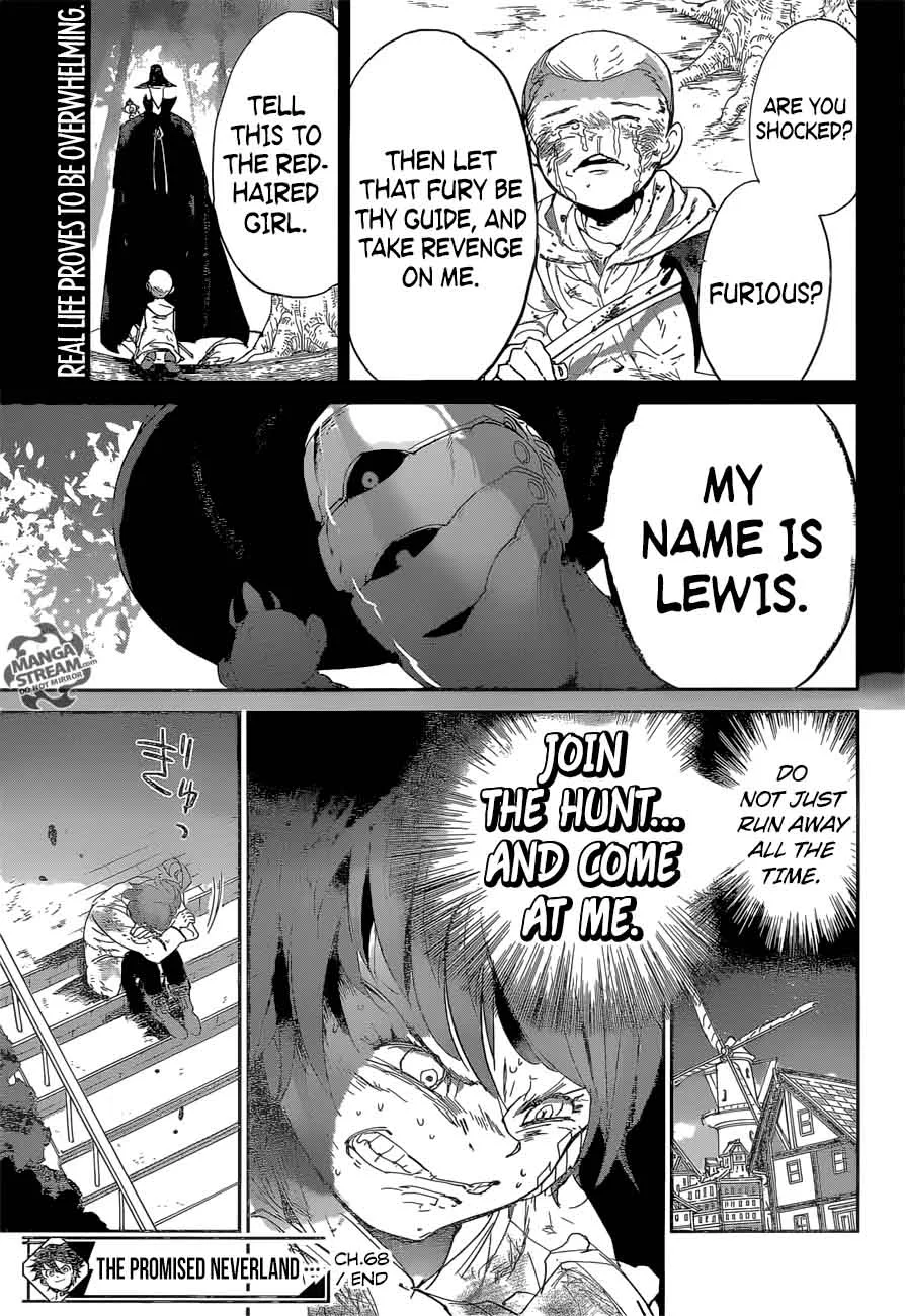 The Promised Neverland Chapter 68 page 19