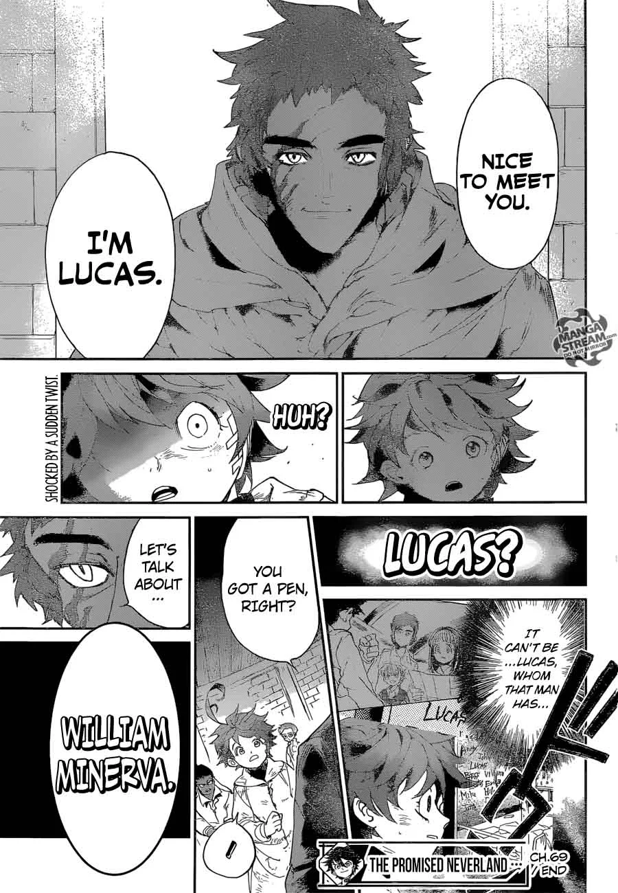 The Promised Neverland Chapter 69 page 18