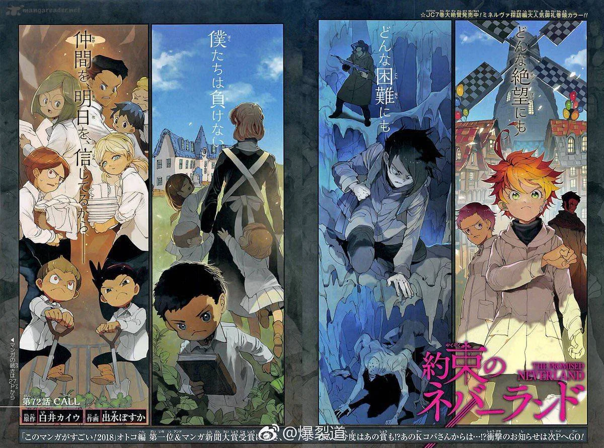 The Promised Neverland Chapter 72 page 2