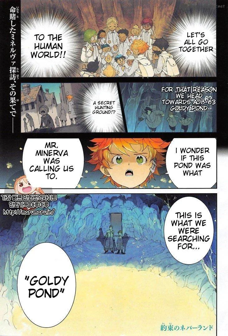 The Promised Neverland Chapter 72 page 1