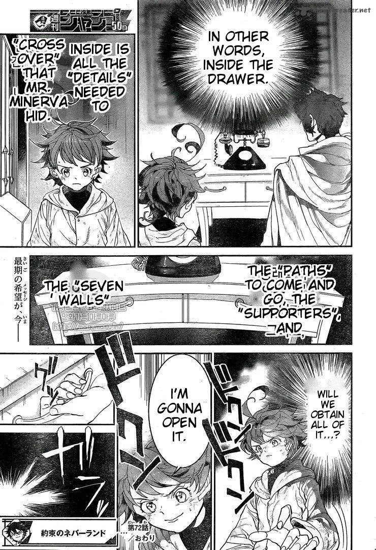 The Promised Neverland Chapter 72 page 20