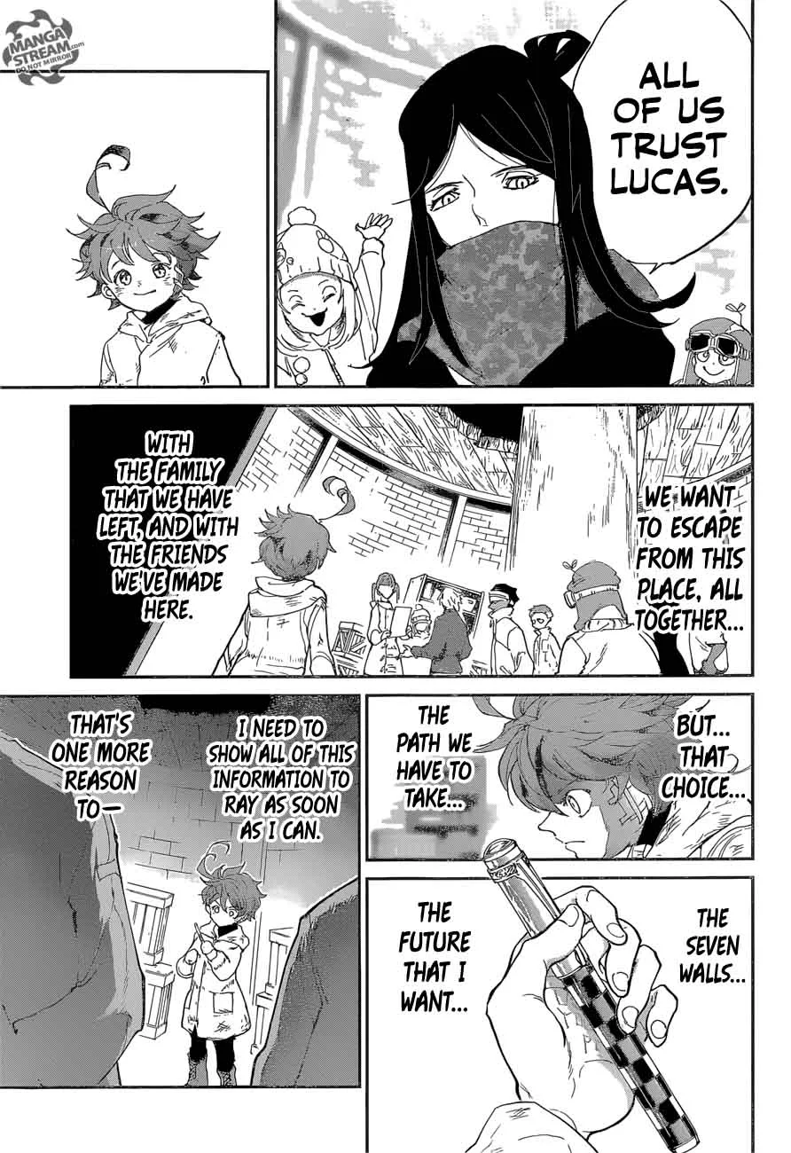 The Promised Neverland Chapter 73 page 17