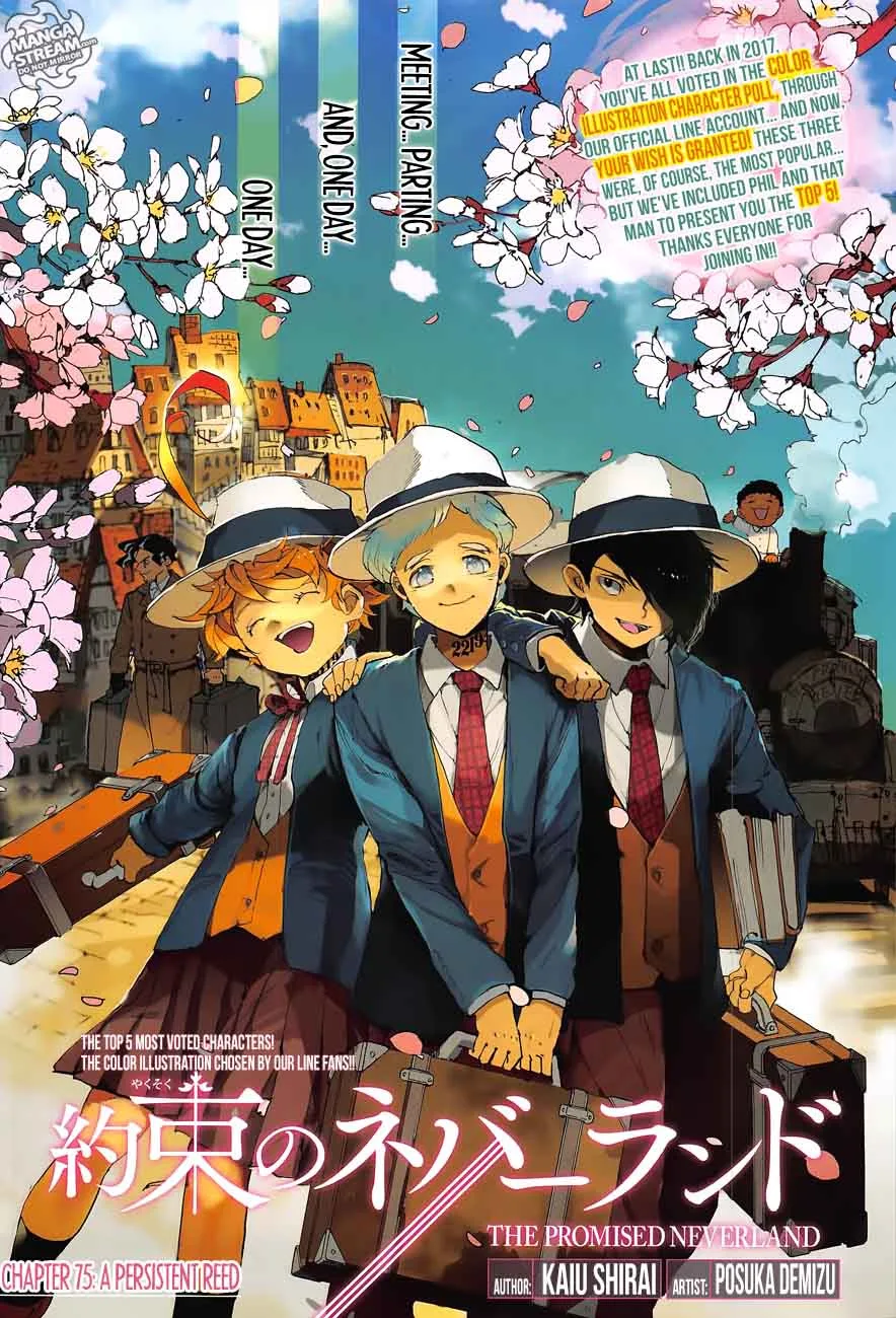 The Promised Neverland Chapter 75 page 1
