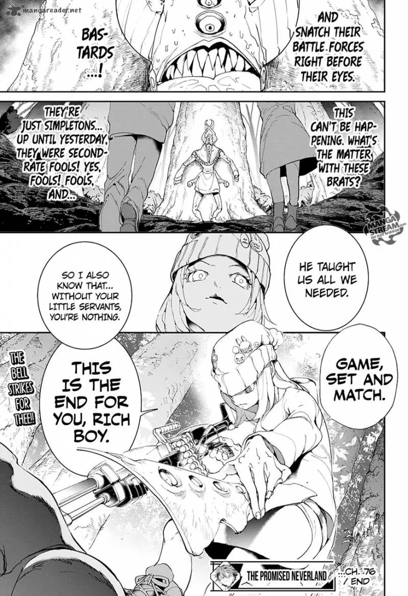 The Promised Neverland Chapter 77 page 19