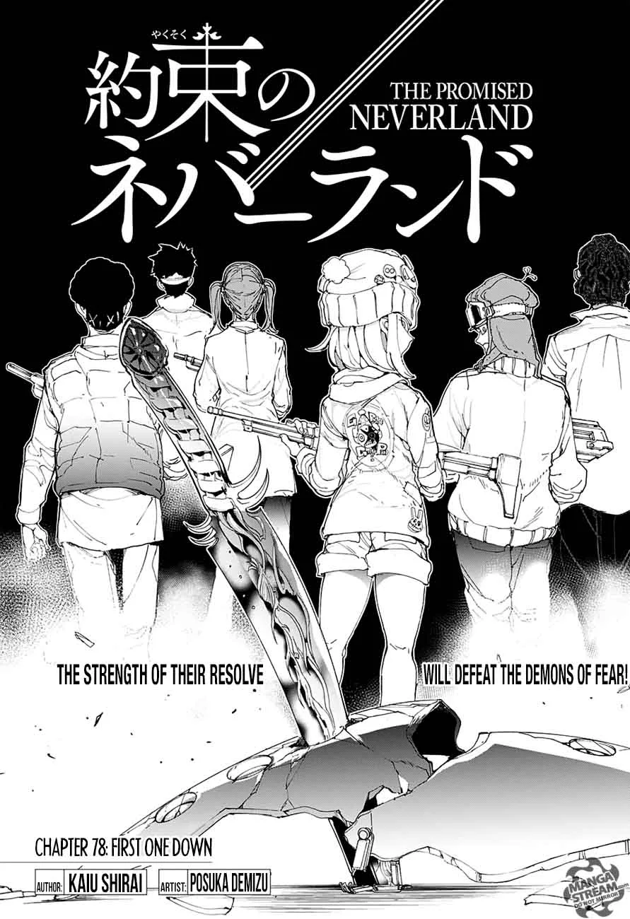 The Promised Neverland Chapter 78 page 1