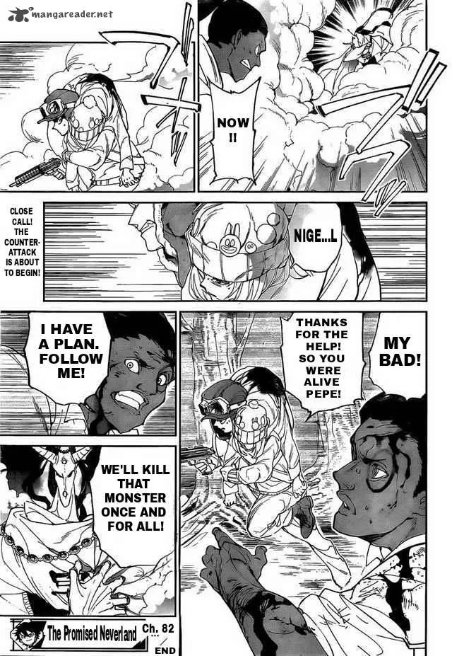 The Promised Neverland Chapter 82 page 19