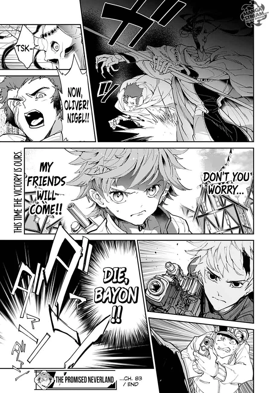 The Promised Neverland Chapter 83 page 19