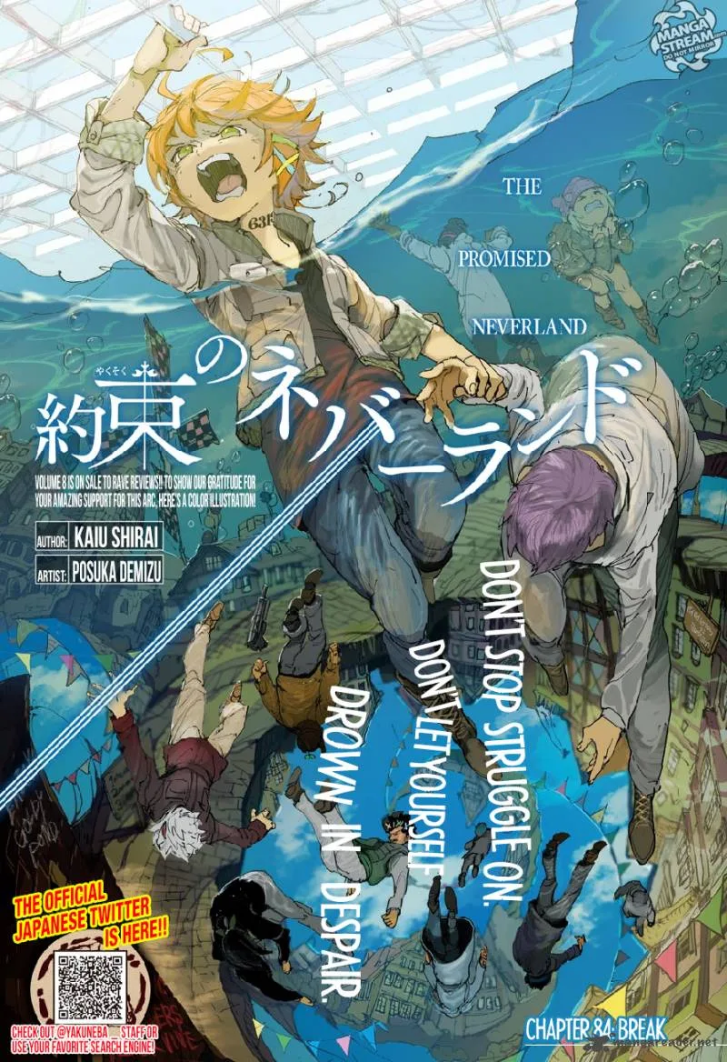 The Promised Neverland Chapter 84 page 1
