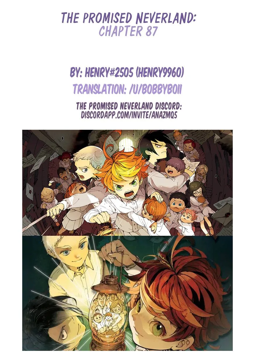 The Promised Neverland Chapter 87 page 1