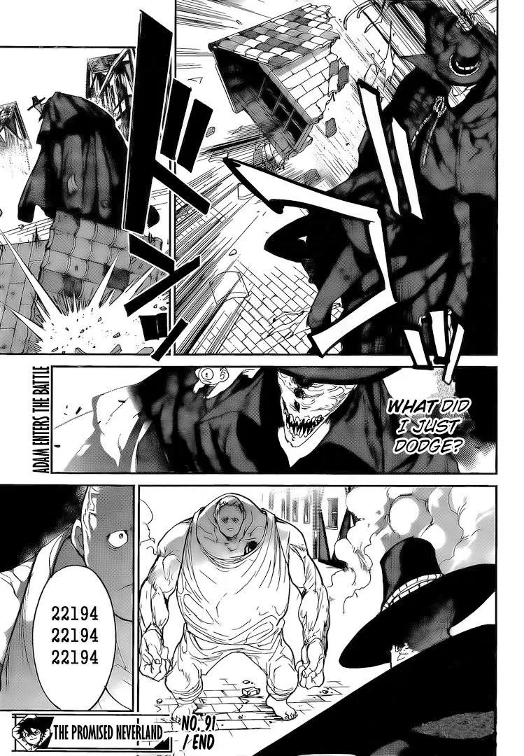The Promised Neverland Chapter 91 page 18