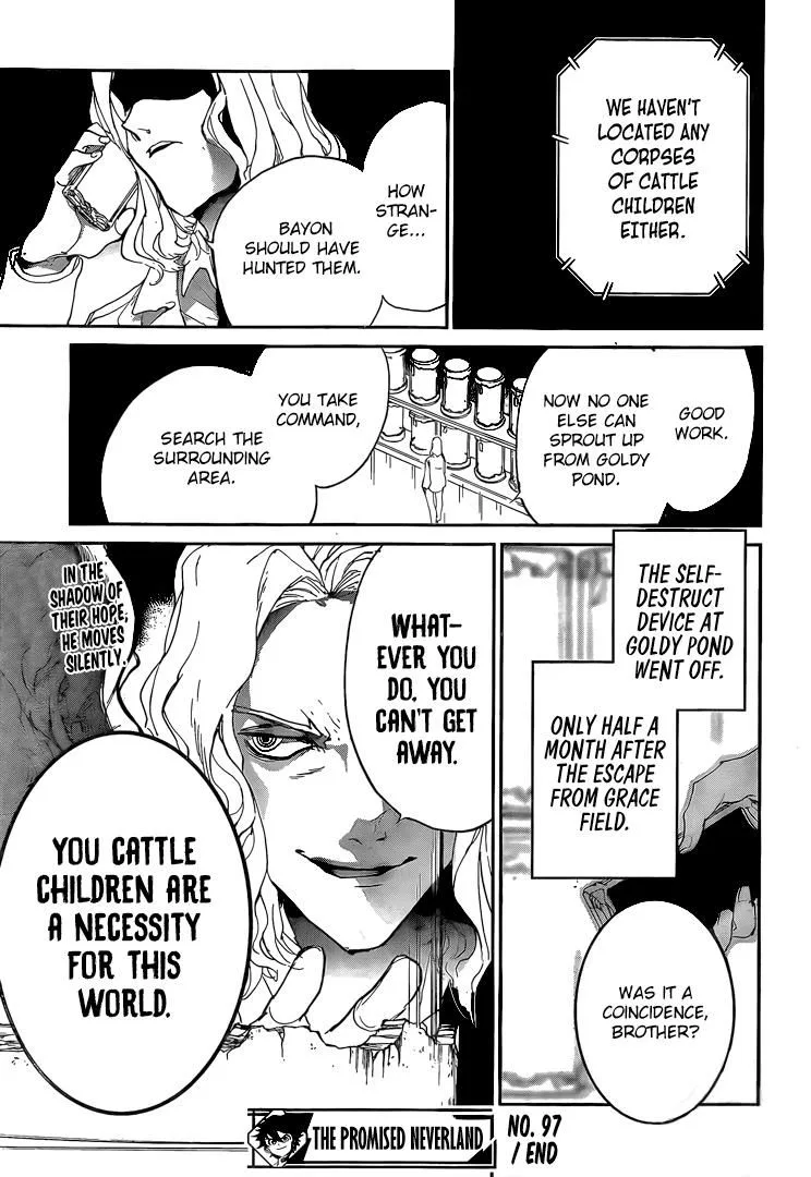 The Promised Neverland Chapter 97 page 19