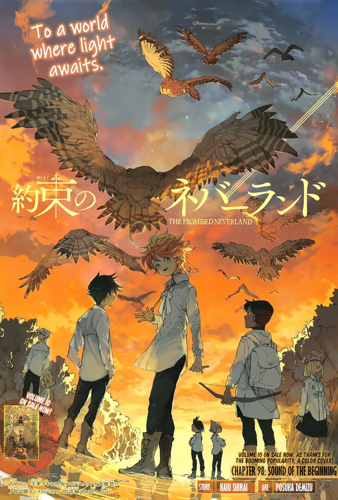The Promised Neverland Chapter 98 page 1
