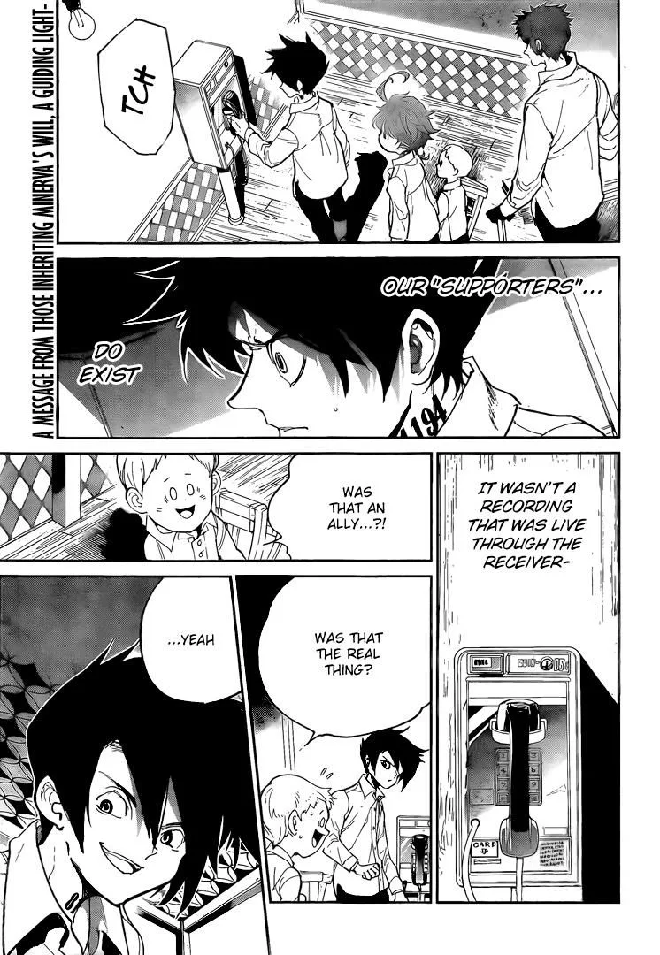 The Promised Neverland Chapter 99 page 1