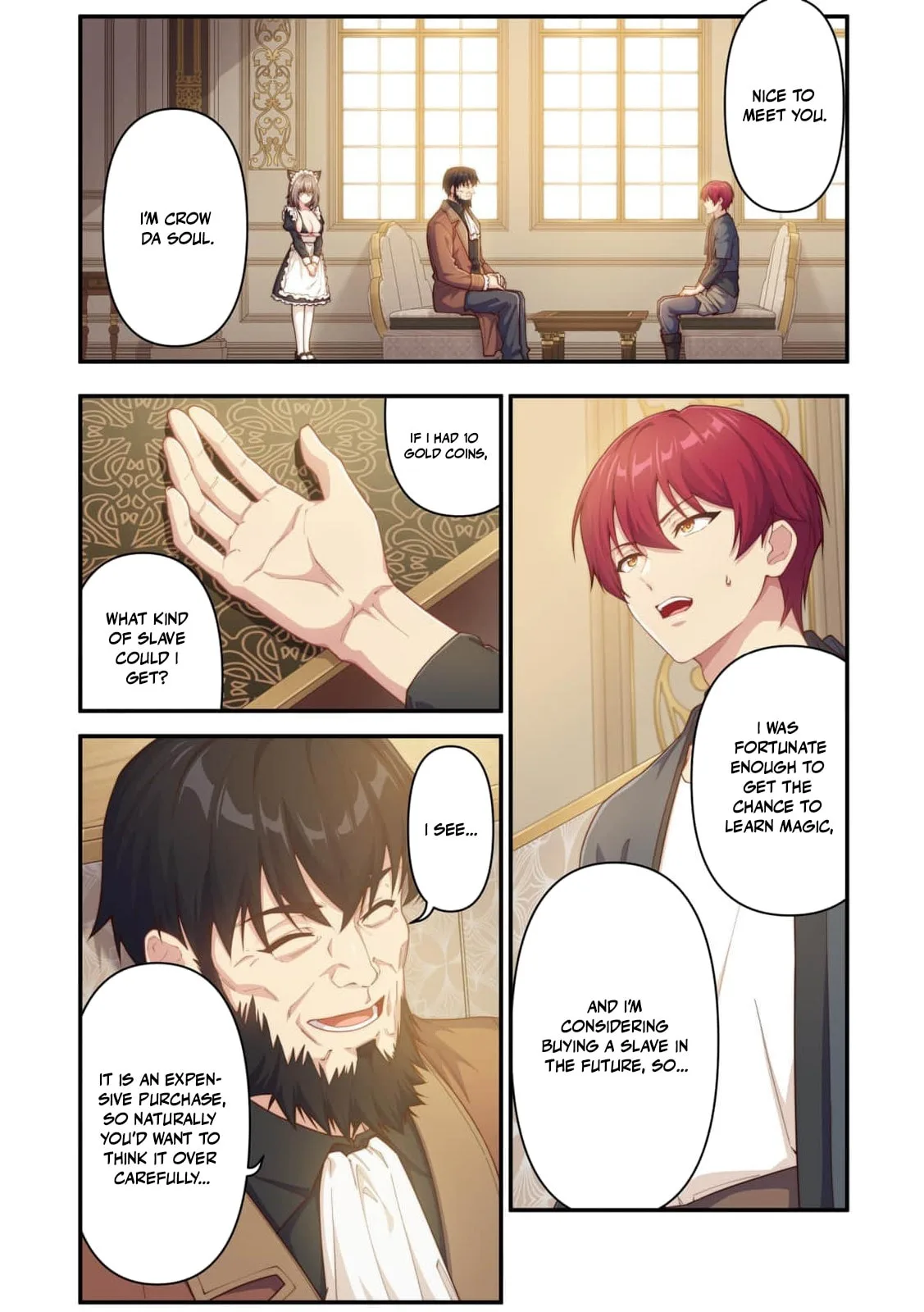 The Proper Way to Train a Heroine: Plotting World Domination with the Sudden Gift of "Black Magic" Chapter 2 page 7