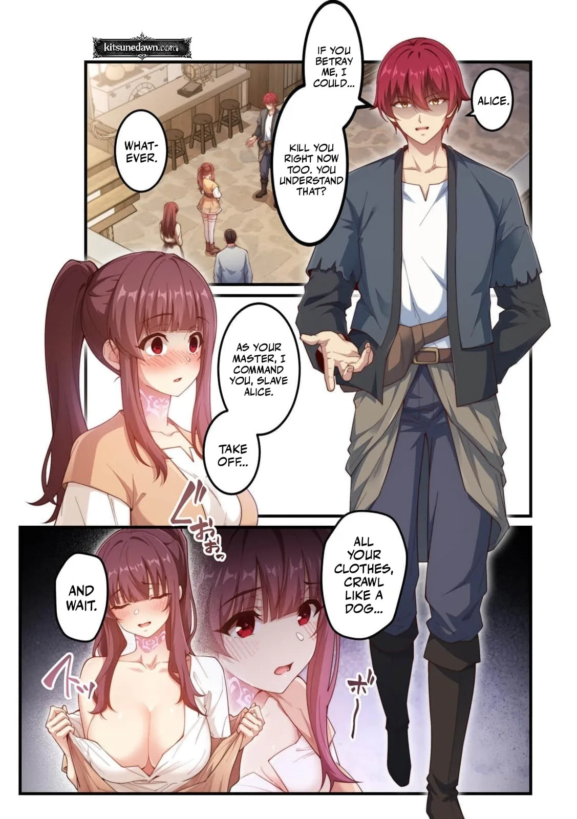 The Proper Way to Train a Heroine: Plotting World Domination with the Sudden Gift of "Black Magic" Chapter 4 page 5