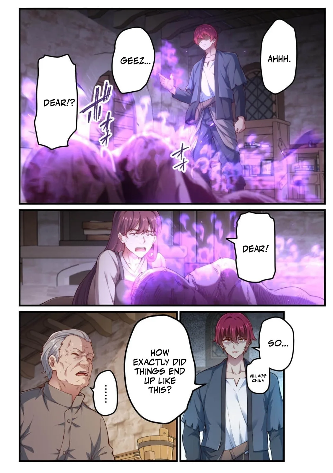 The Proper Way to Train a Heroine: Plotting World Domination with the Sudden Gift of "Black Magic" Chapter 4 page 8