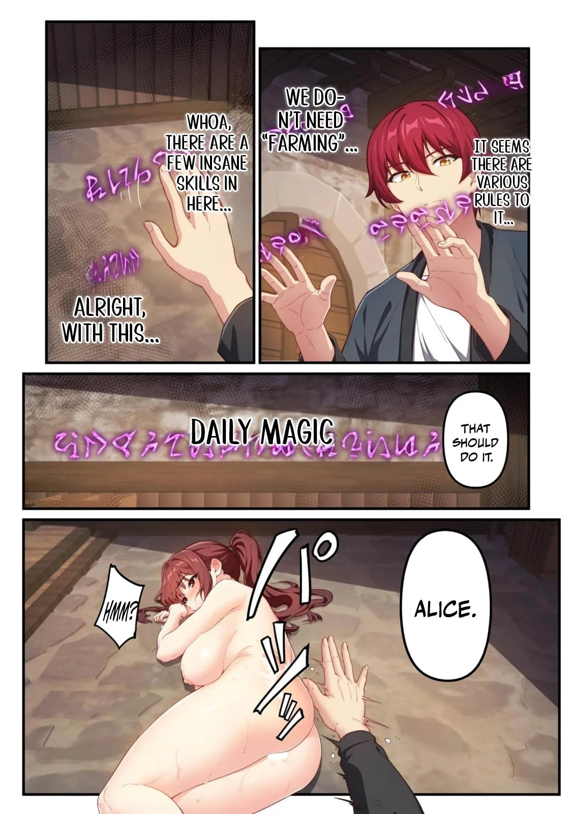 The Proper Way to Train a Heroine: Plotting World Domination with the Sudden Gift of "Black Magic" Chapter 5 page 16