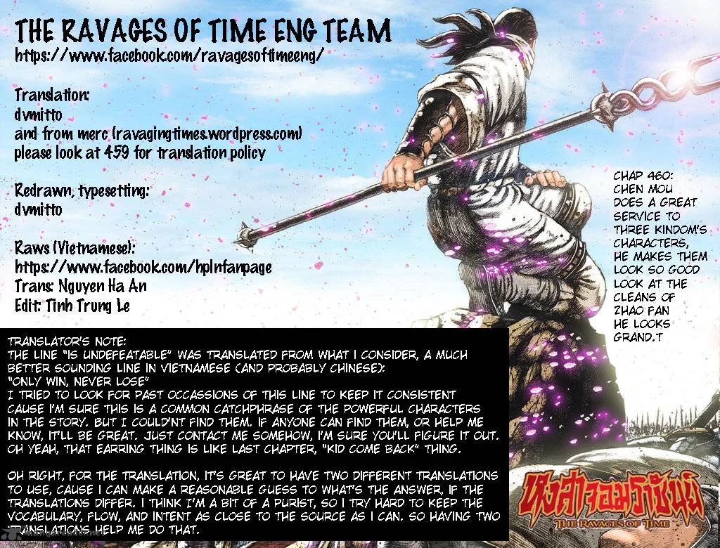 The Ravages of Time Chapter 460 page 1