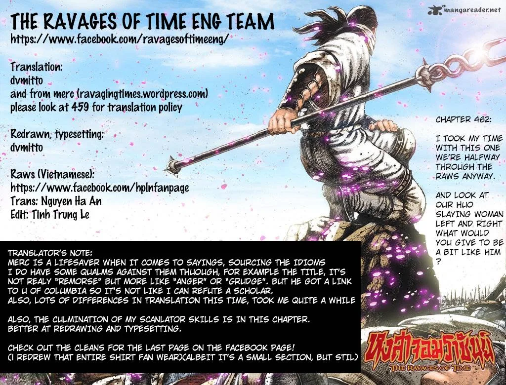 The Ravages of Time Chapter 462 page 1