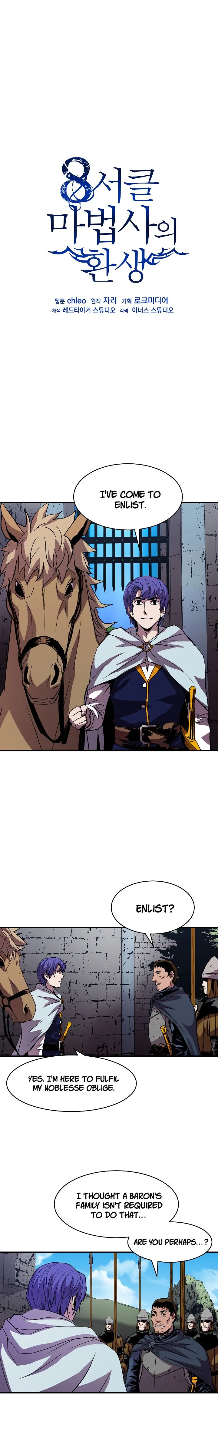 The Rebirth of an 8th-Circled Mage Chapter 19 page 1