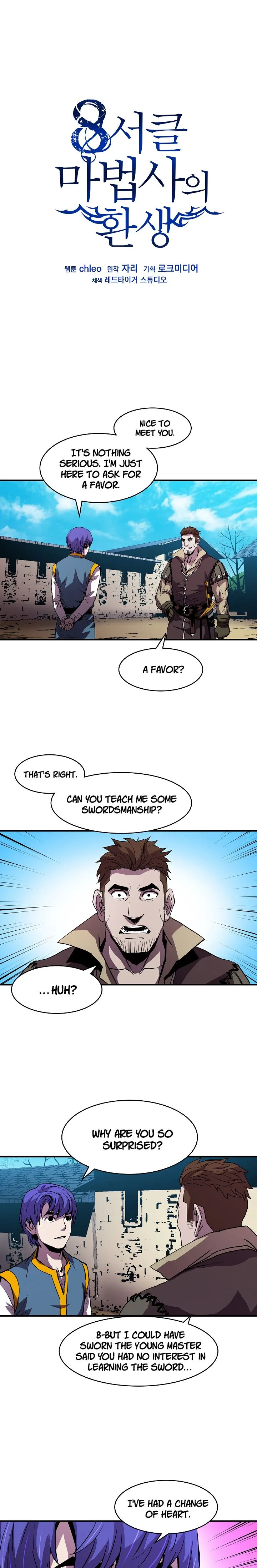 The Rebirth of an 8th-Circled Mage Chapter 9 page 1