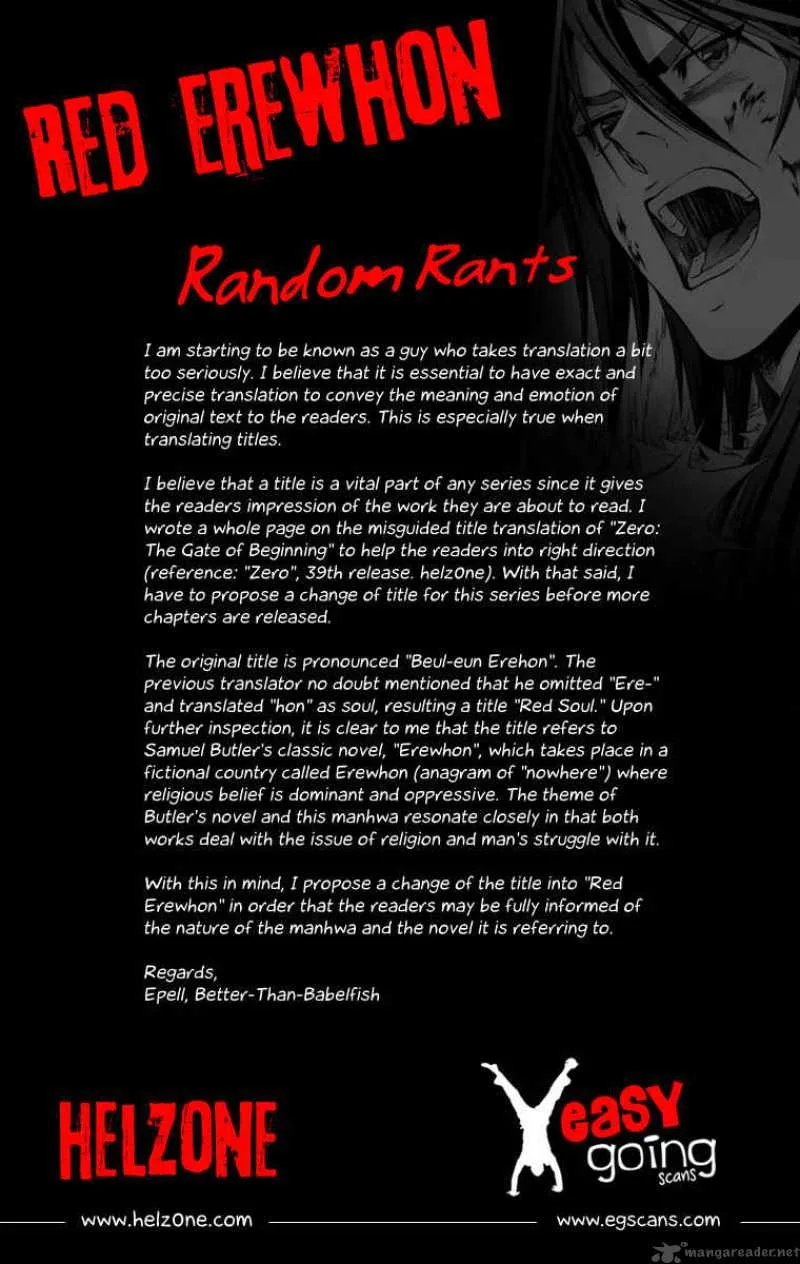 The Red Soul Chapter 6 page 1