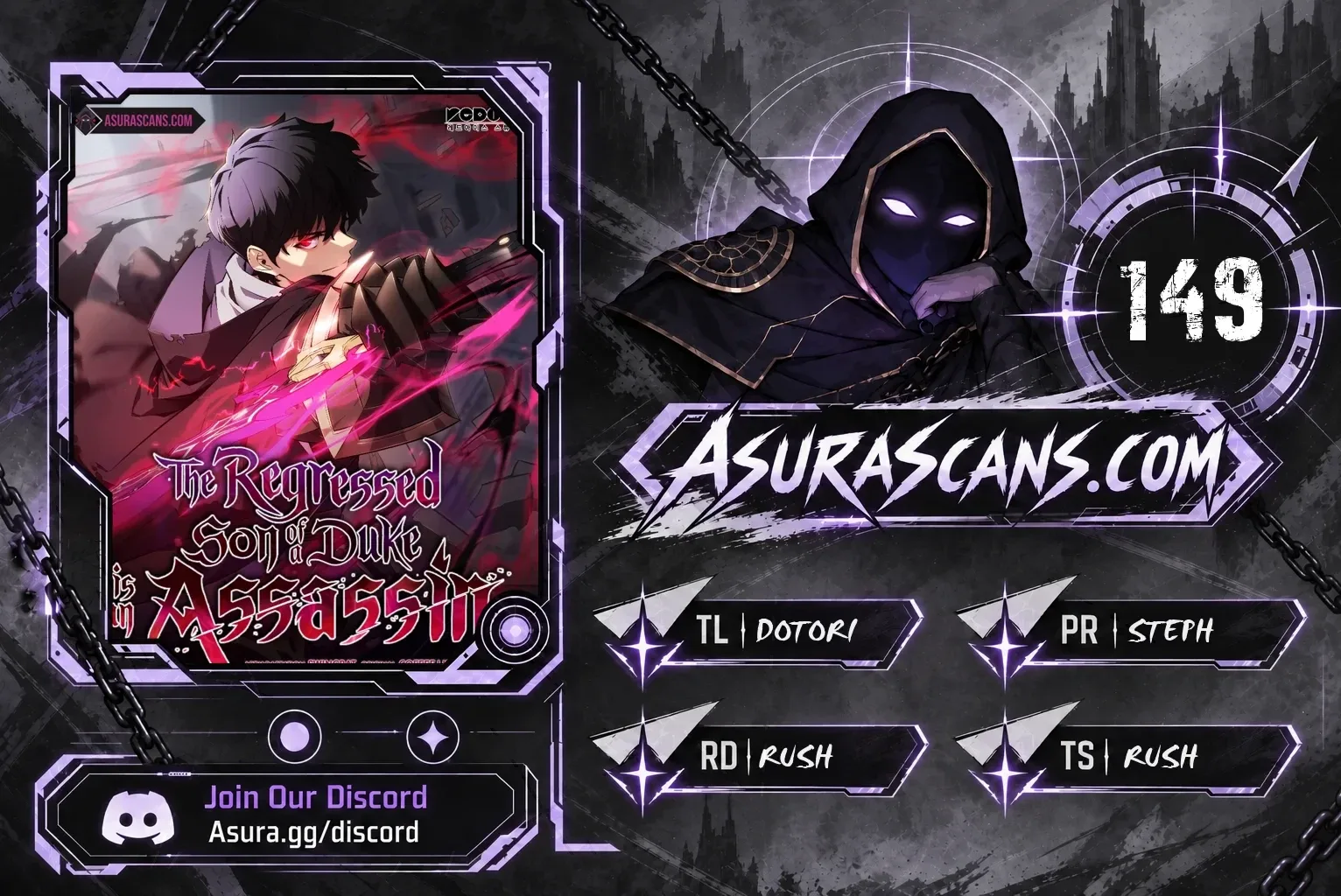 The Regressed Son of a Duke is an Assassin Chapter 149 page 1