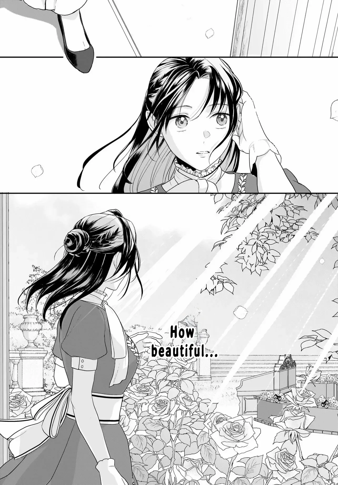 The Reincarnated Saint Wants to Support Her Idol! I’m a Oppressed Noble Lady, but the Prince I Admire Is Showering Me with Love!? Chapter 1 page 42