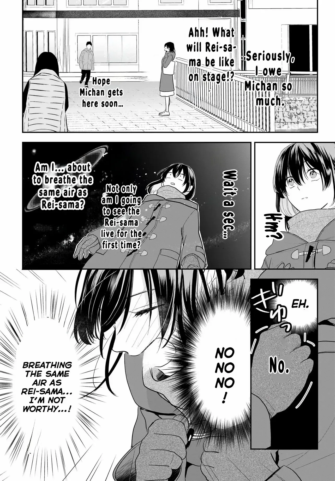 The Reincarnated Saint Wants to Support Her Idol! I’m a Oppressed Noble Lady, but the Prince I Admire Is Showering Me with Love!? Chapter 1 page 8
