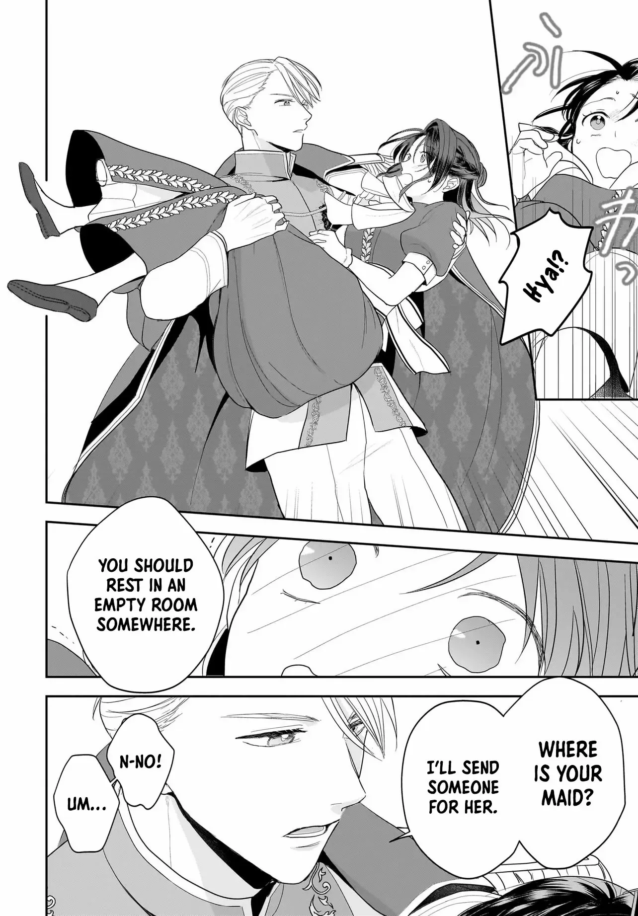 The Reincarnated Saint Wants to Support Her Idol! I’m a Oppressed Noble Lady, but the Prince I Admire Is Showering Me with Love!? Chapter 1 page 51