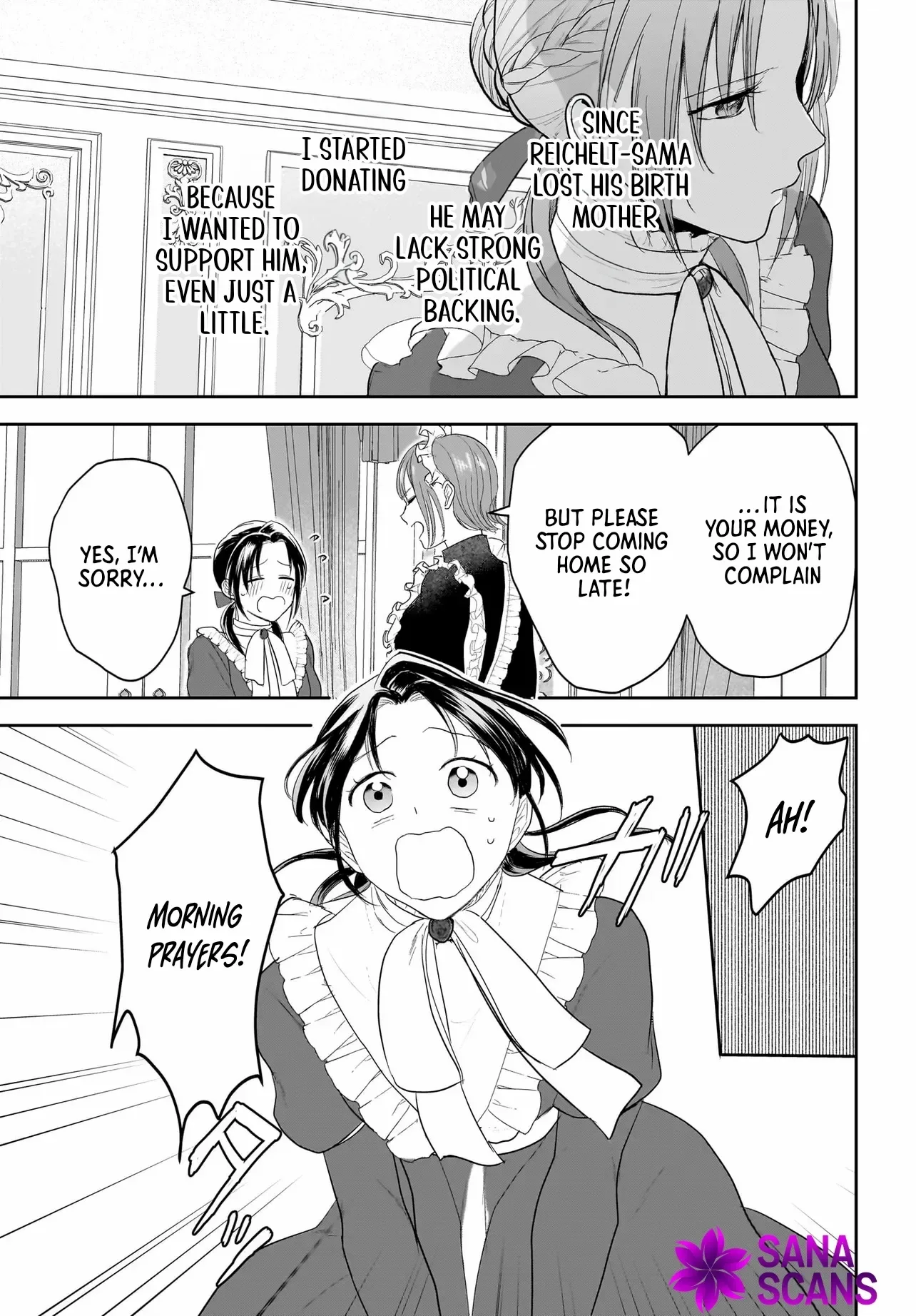 The Reincarnated Saint Wants to Support Her Idol! I’m a Oppressed Noble Lady, but the Prince I Admire Is Showering Me with Love!? Chapter 3 page 30