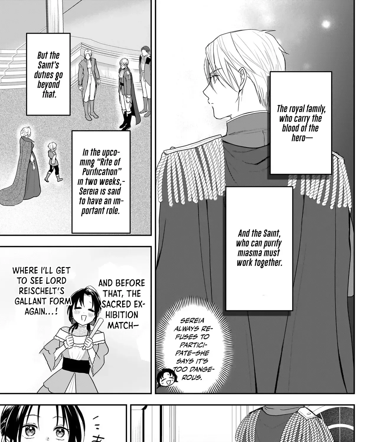 The Reincarnated Saint Wants to Support Her Idol! I’m a Oppressed Noble Lady, but the Prince I Admire Is Showering Me with Love!? Chapter 4 page 21