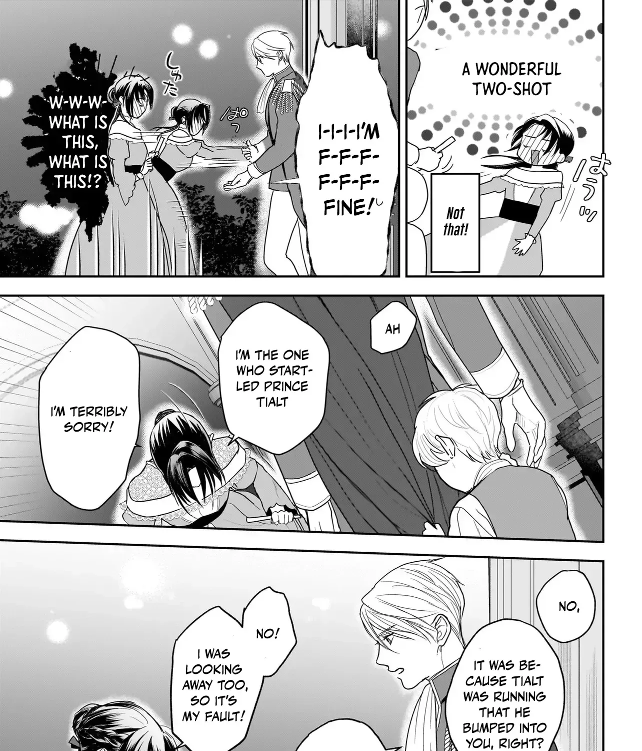 The Reincarnated Saint Wants to Support Her Idol! I’m a Oppressed Noble Lady, but the Prince I Admire Is Showering Me with Love!? Chapter 4 page 53